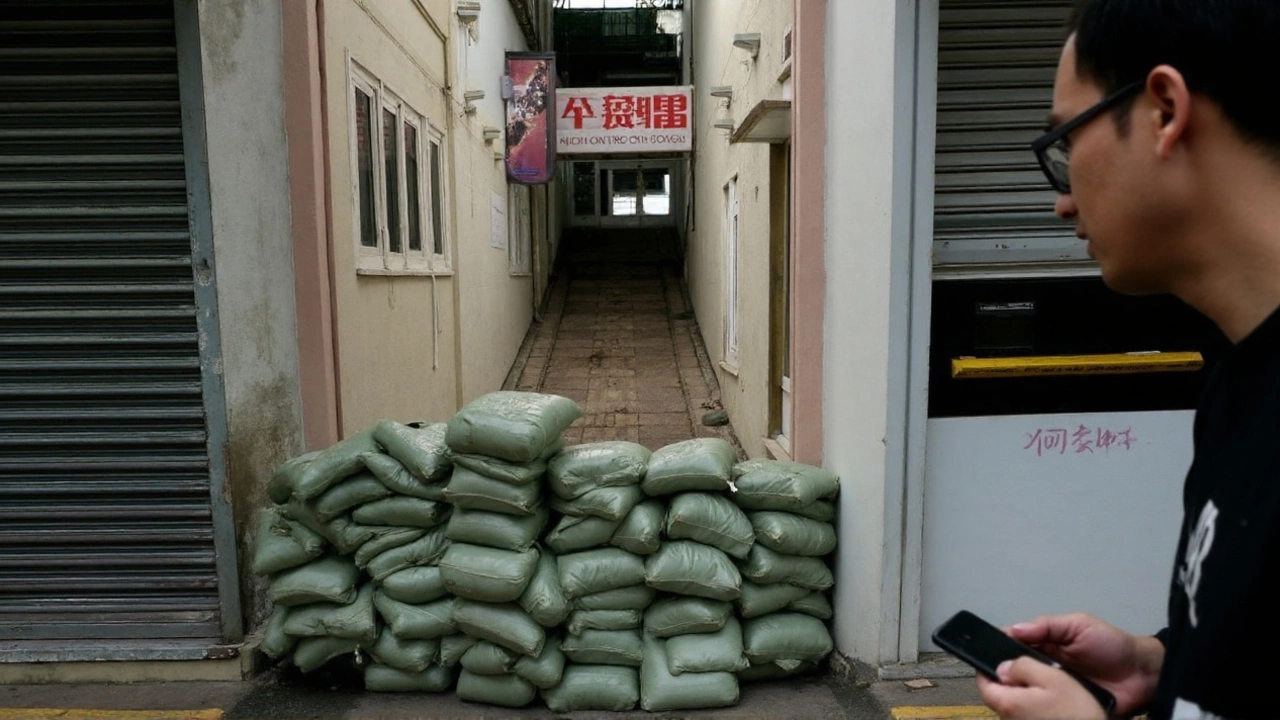 Super Typhoon Ragasa Hits Hong Kong with 220 km/h Winds, T8 Warning Issued